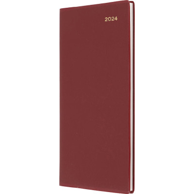 Collins Belmont Pocket Diary Week To View B6/7 Cherry Red