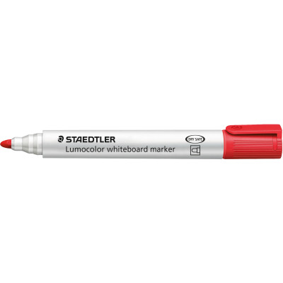 STAEDTLER 351 WHITEBOARD MARKR Bullet Red