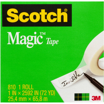 SCOTCH 810 MAGIC TAPE 25mmx66m