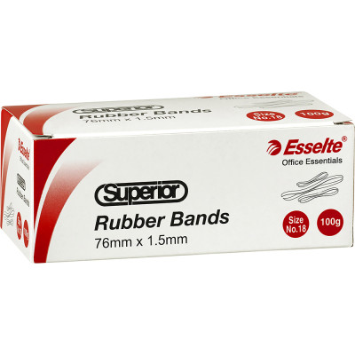 SUPERIOR RUBBER BAND Size18 -1.5x48mm 100gm