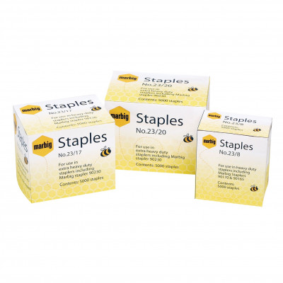 MARBIG HEAVY DUTY STAPLES No.23/10 Suits 90165/90170 BX5000
