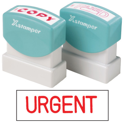 XSTAMPER -1 COLOUR -TITLES R-Z 1103 Urgent Red