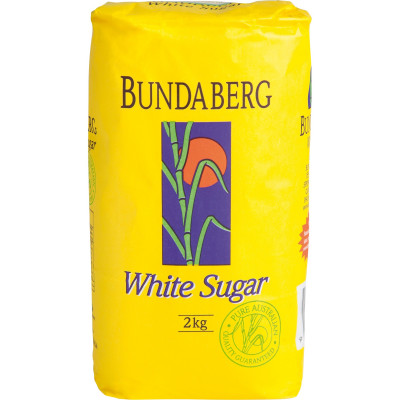 BUNDABERG WHITE SUGAR 2kg