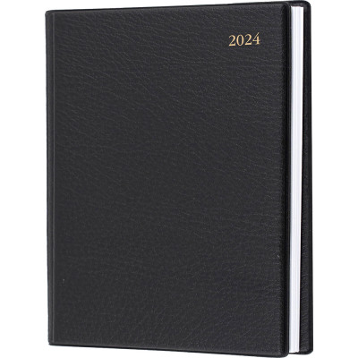 DEBDEN ASSOCIATE DIARY A4 Day to Page 30min Black