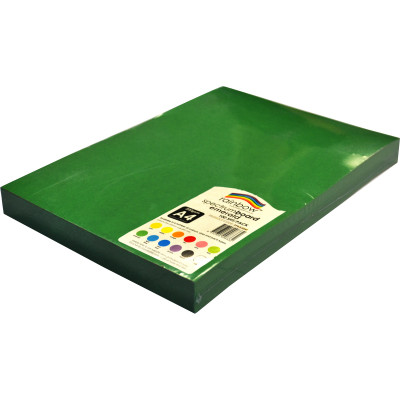 Rainbow Spectrum Board A4 100 Sheets Emerald