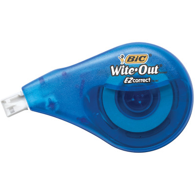BIC WITE OUT CORRECTION TAPE 4.2mm X 12m Tape