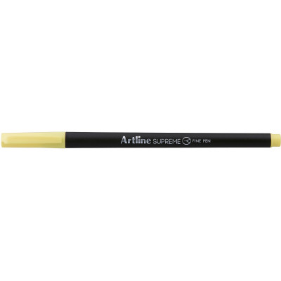 Artline Supreme 0.4mm Fineliner Pastel Yellow BX12